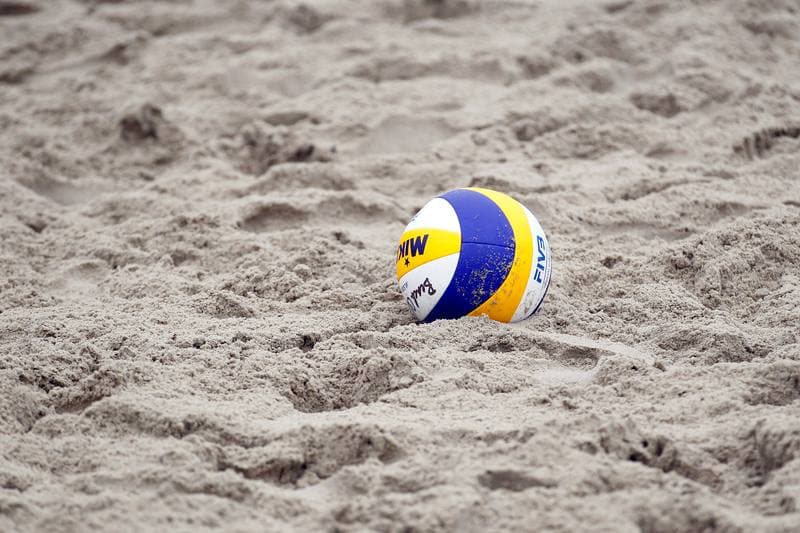 Beach Volleyball. Mariusz Prudel. Training. 06.05.2017