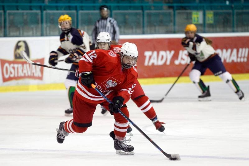 Ice Hockey. Women's Friendly Match. Poland - Ontario. 04.04.2017