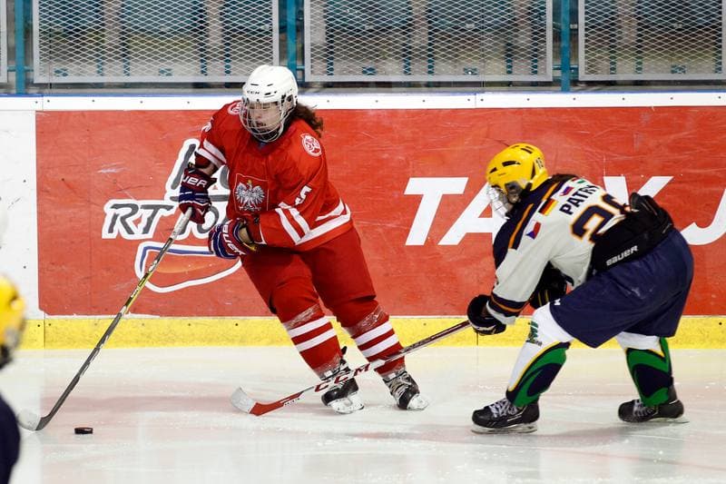 Ice Hockey. Women's Friendly Match. Poland - Ontario. 04.04.2017
