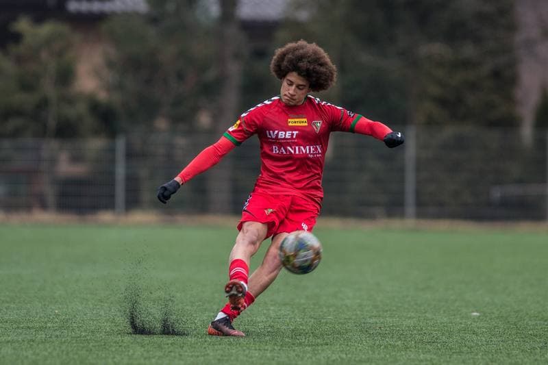 Football. Sparing. GKS Jastrzebie - Zaglebie Sosnowiec. 22.01.2020