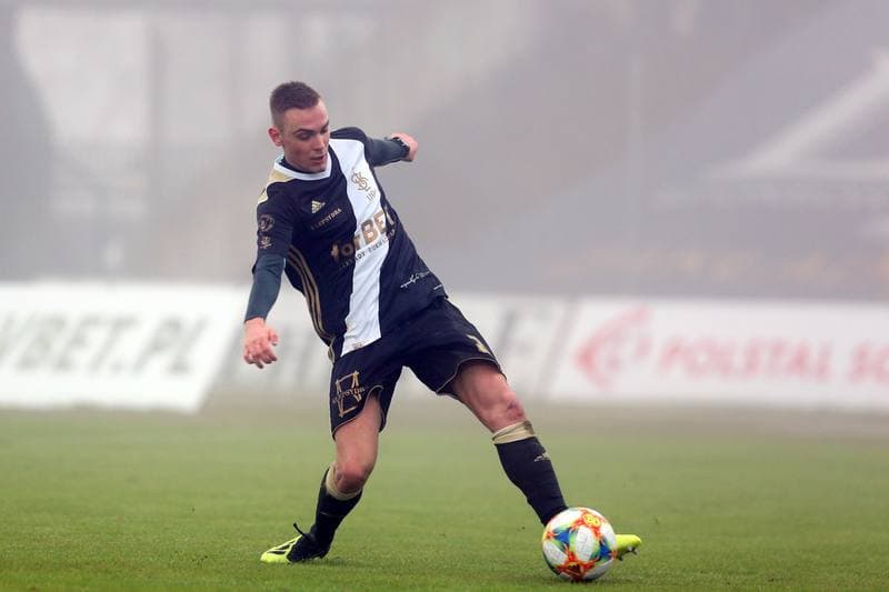 Football. Sparing. Zaglebie Sosnowiec - LKS Lodz. 03.02.2019