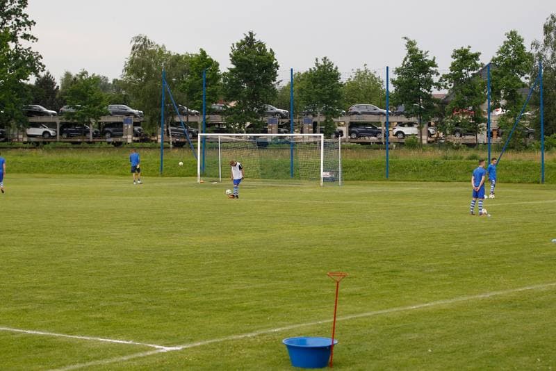 Football. Liga Okregowa. LKS Goczalkowice Zdroj - Grunwald Ruda Slaska. 30.05.2017