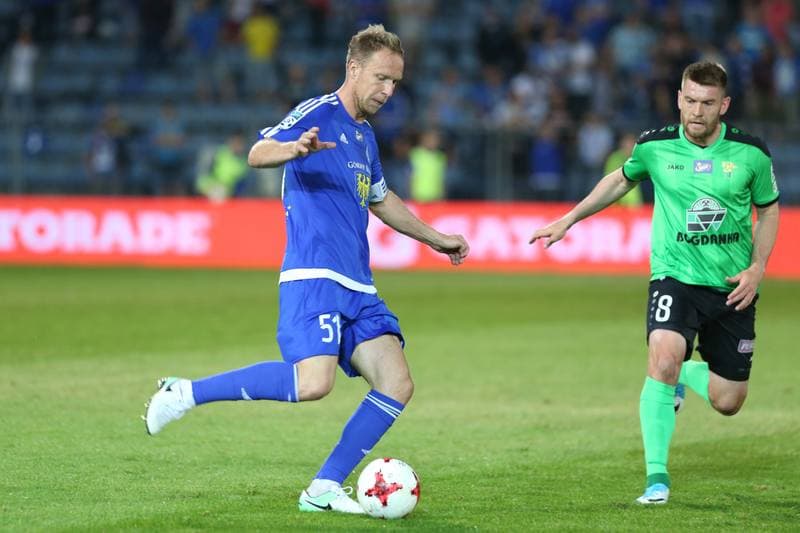 Football. Lotto Ekstraklasa. Ruch Chorzow - Gornik Leczna. 02.06.2017