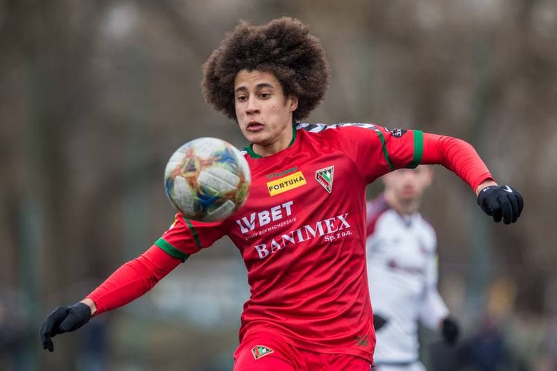 Football. Sparing. Zaglebie Sosnowiec - FK Zeleziarne Podbrezova. 29.01.2020