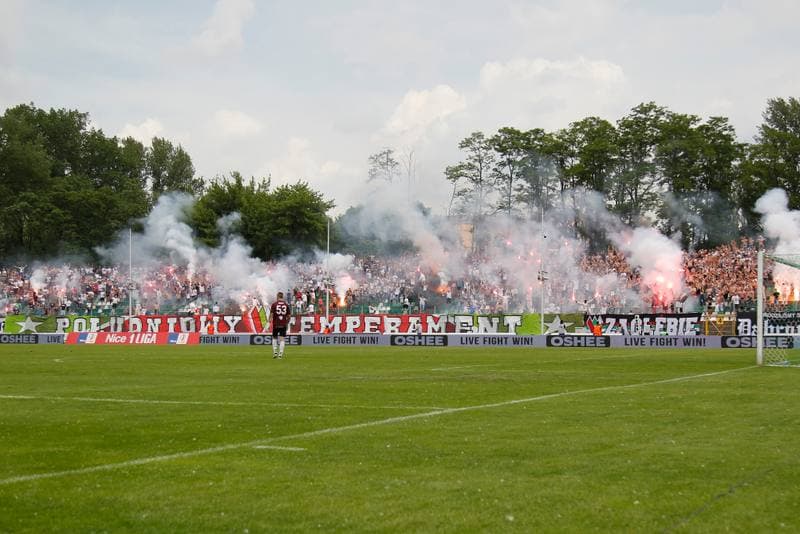 Football. Nice I Liga. Zaglebie Sosnowiec - GKS Tychy. 04.06.2017