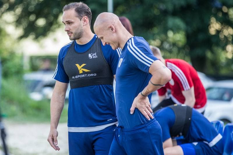 Football. Piast Gliwice. Training. 12.06.2019