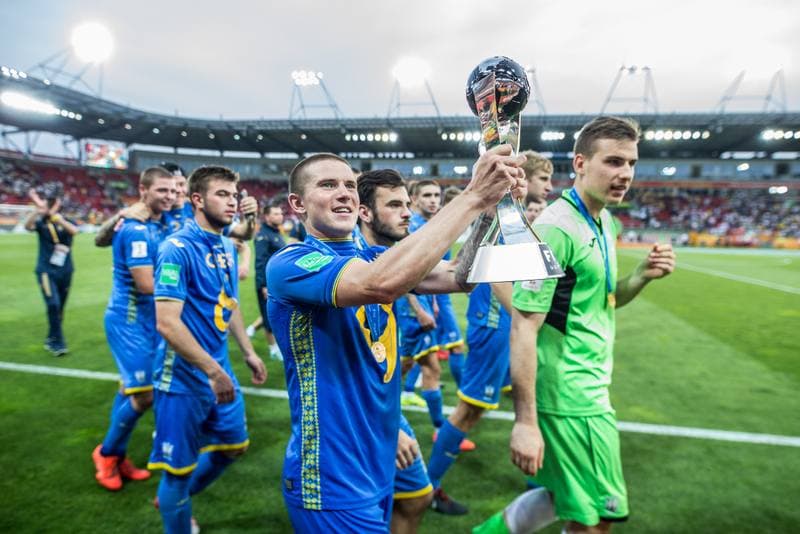 Football. FIFA U-20 World Cup. Ukraine - Korea Republic. 15.06.2019