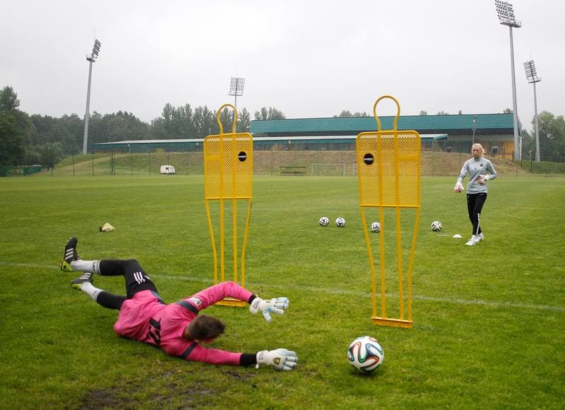Football. GKS Katowice. Training. 15.06.2015
