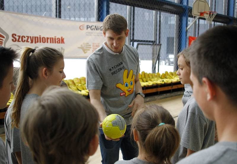 Handball. Poland national team. Training. 17.06.2015