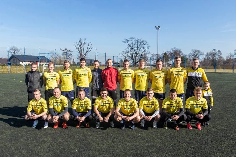 Football. Sokol Wola. Photo Session. 17.02.2019