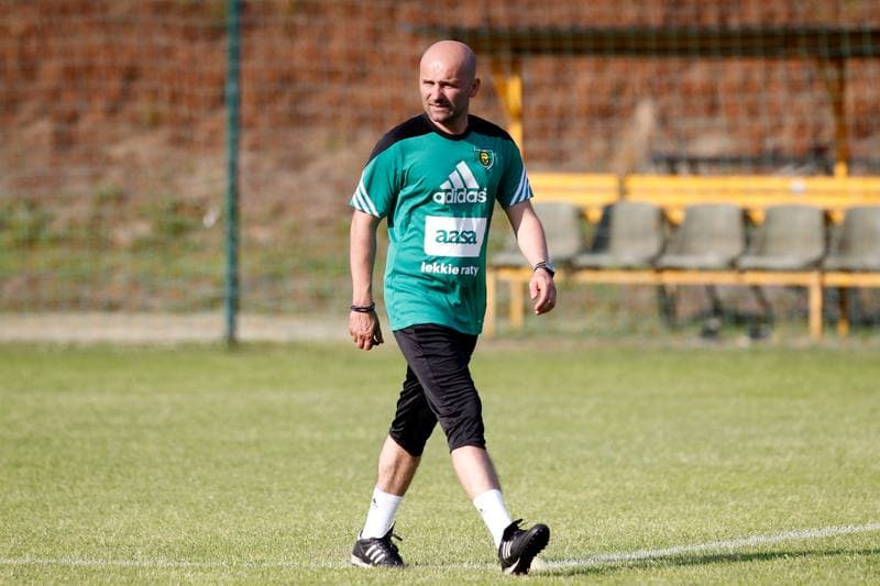 Football. GKS Katowice. Training. 20.06.2017