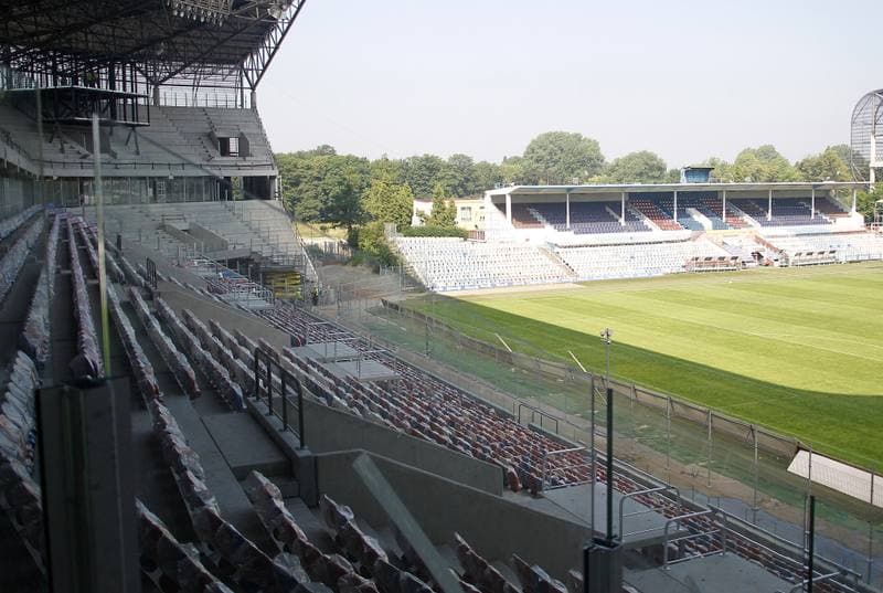 Football. Gornik Zabrze. Press Conference. 01.07.2015