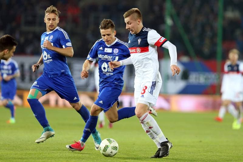 Football. Nice I Liga. Gornik Zabrze - Wigry Suwalki. 21.04.2017