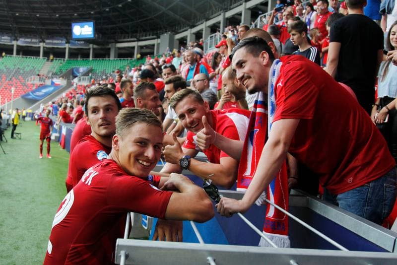 Football. UEFA European U21 Championship. Czech Republic - Italy. 21.06.2017