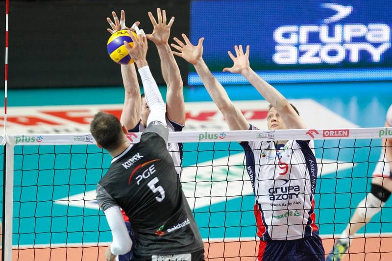Volleyball. PlusLiga. ZAKSA Kedzierzyn-Kozle - Skra Belchatow. 23.04.2017