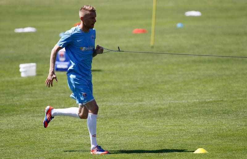 Football. Termalica Bruk-Bet Nieciecza. Training. 03.07.2015