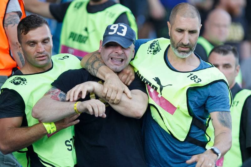 Football. Czech-Slovak Supercup. Fastav Zlin - Slovan Bratislava. 23.06.2017