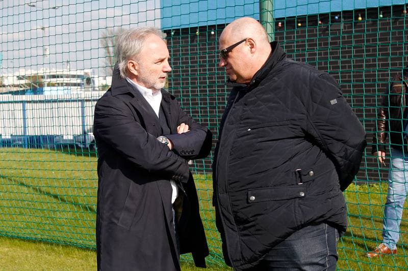 Football. Ruch Chorzow. Training. 24.04.2017
