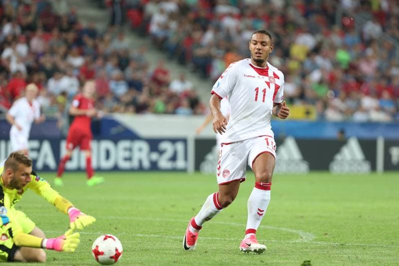 Football. UEFA European U21 Championship. Czech Republic - Denmark. 24.06.2017