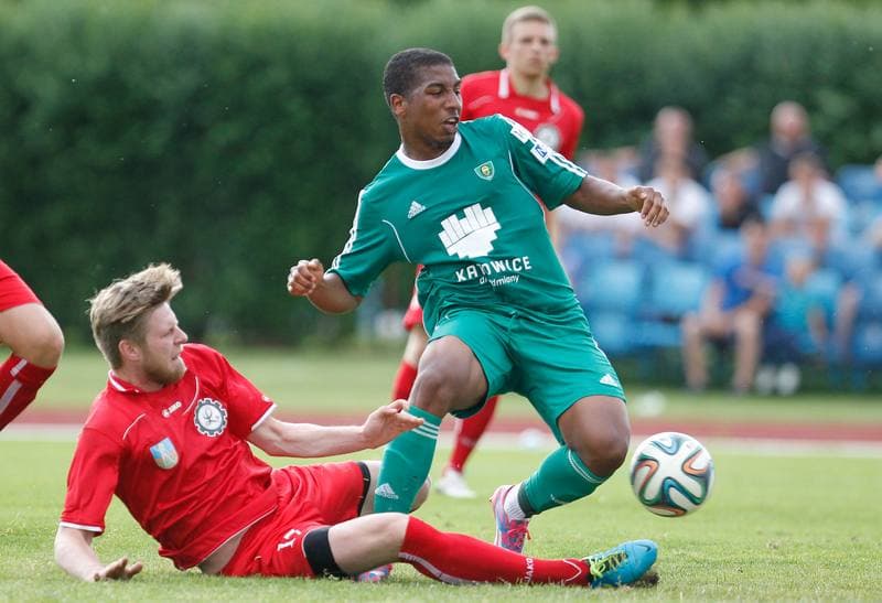Football. Friendly Match. Lechia Dzierzoniow - GKS Katowice. 08.07.2015