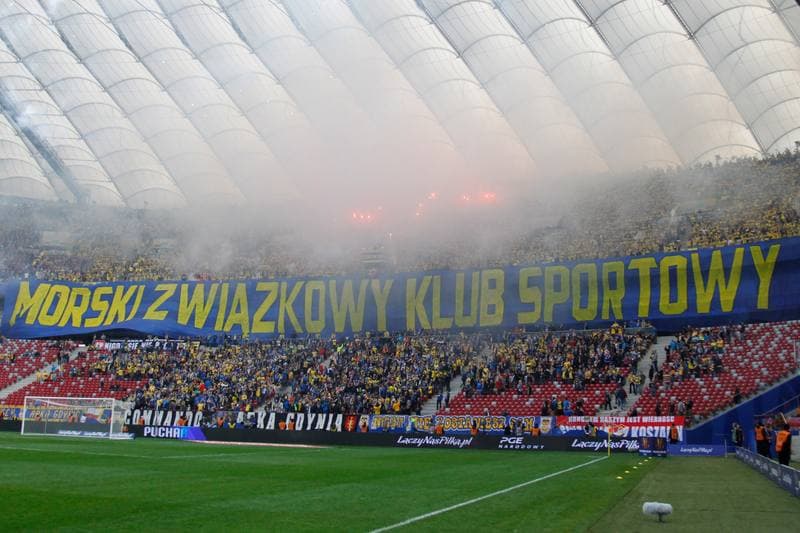 Football. Polish Cup Final. Lech Poznan - Arka Gdynia. 02.05.2017