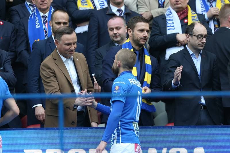 Football. Polish Cup Final. Lech Poznan - Arka Gdynia. 02.05.2017