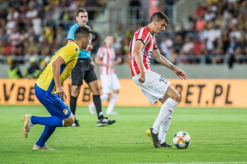 Football. UEFA Europa League. DAC 1904 Dunajska Streda - Cracovia Krakow. 11.07.2019