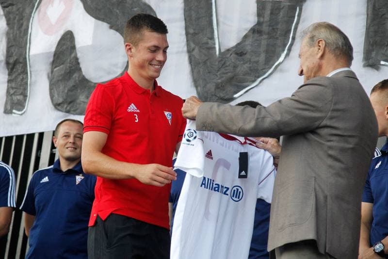 Football. Gornik Zabrze. Team Presentation. 11.07.2017