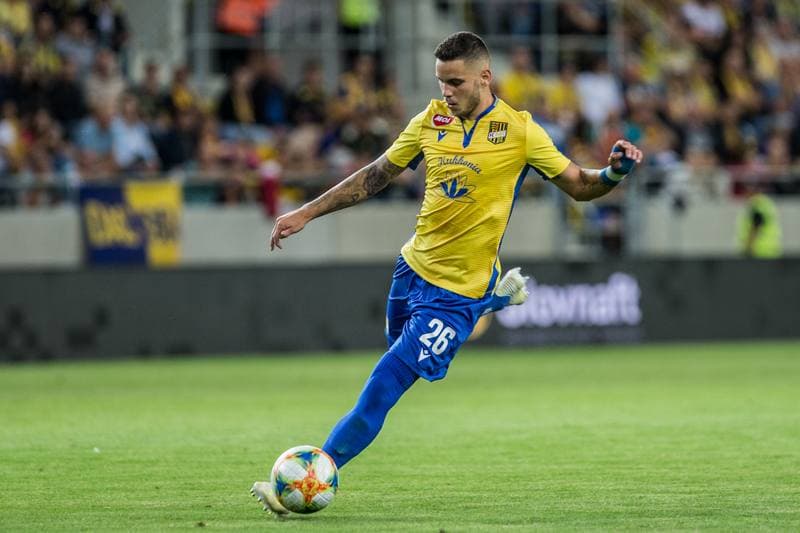 Football. UEFA Europa League. DAC 1904 Dunajska Streda - Cracovia Krakow. 11.07.2019