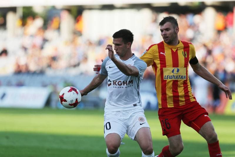 Football. Lotto Ekstraklasa. Korona Kielce - Zaglebie Lubin. 17.07.2017