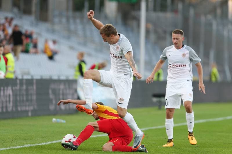 Football. Lotto Ekstraklasa. Korona Kielce - Zaglebie Lubin. 17.07.2017