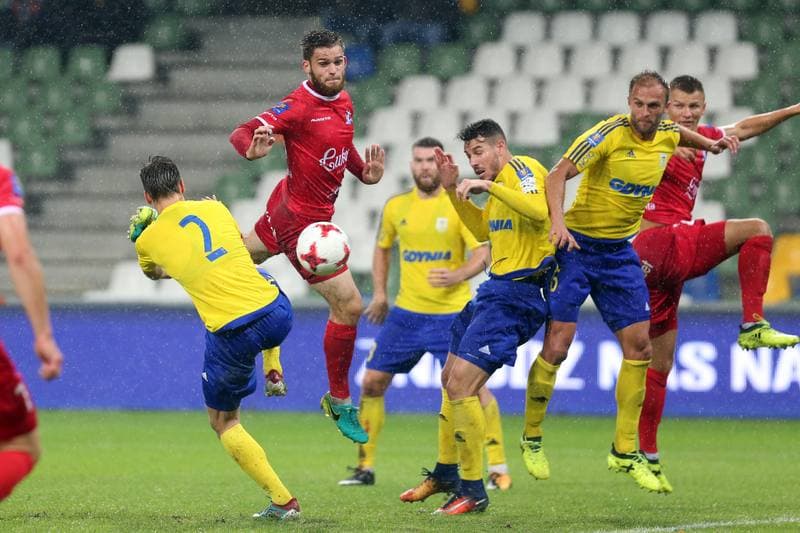 Football. Polish Cup. Podbeskidzie Bielsko-Biala - Arka Gdynia. 19.09.2017
