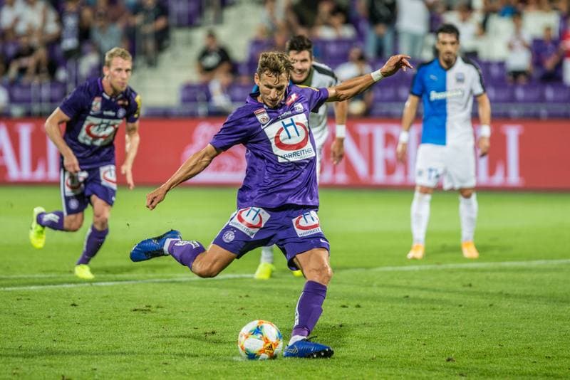 Football. UEFA Europa League. Austria Wien - Apollon Limassol. 08.08.2019