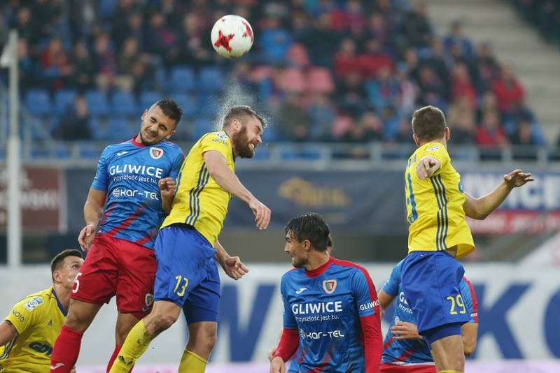 Football. Lotto Ekstraklasa. Piast Gliwice - Arka Gdynia. 22.09.2017
