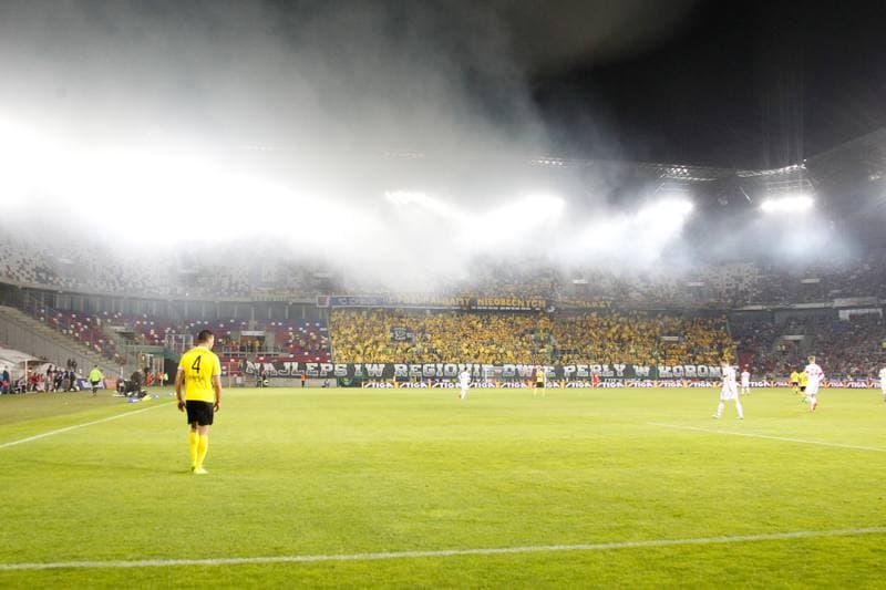 Football. Nice I Liga. Gornik Zabrze - GKS Katowice. 16.05.2017