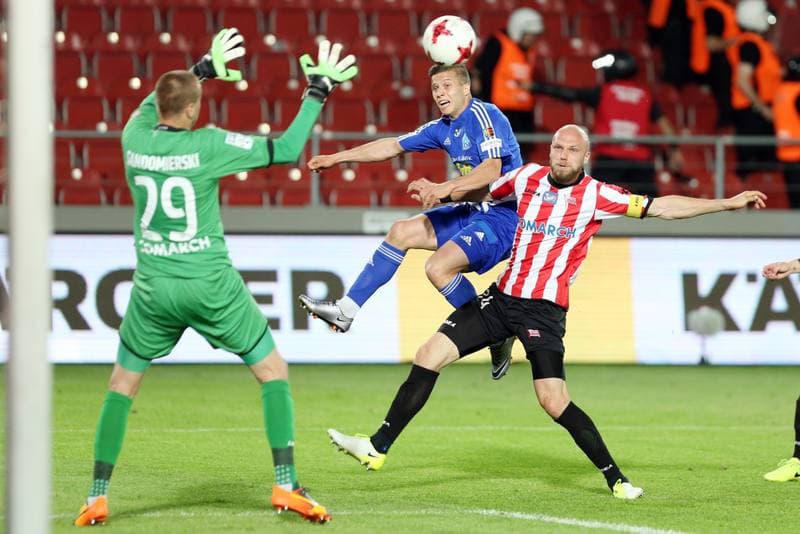Football. Lotto Ekstraklasa. Cracovia Krakow - Ruch Chorzow. 19.05.2017
