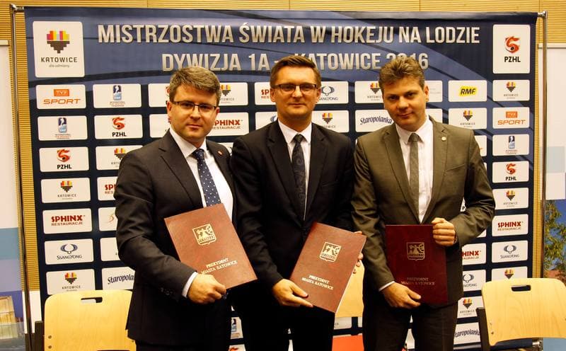 Ice Hockey. Poland. Press Conference. 02.11.2015