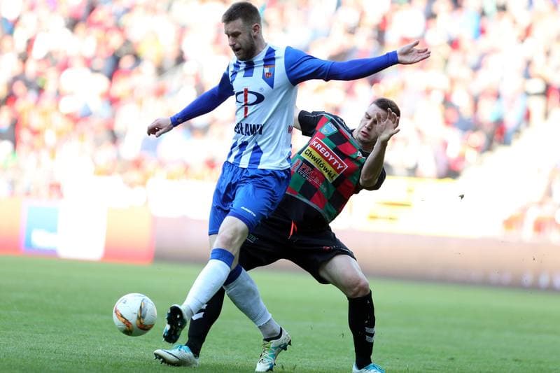 Football. Nice I Liga. GKS Tychy - Wisla Pulawy. 25.05.2017