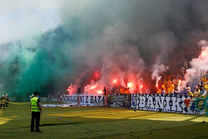 Football. Fortuna Narodni Liga. Banik Ostrava - 1 SC Znojmo. 28.05.2017