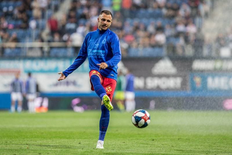 Football. UEFA Europa League. FK Mlada Boleslav - FCSB. 15.08.2019