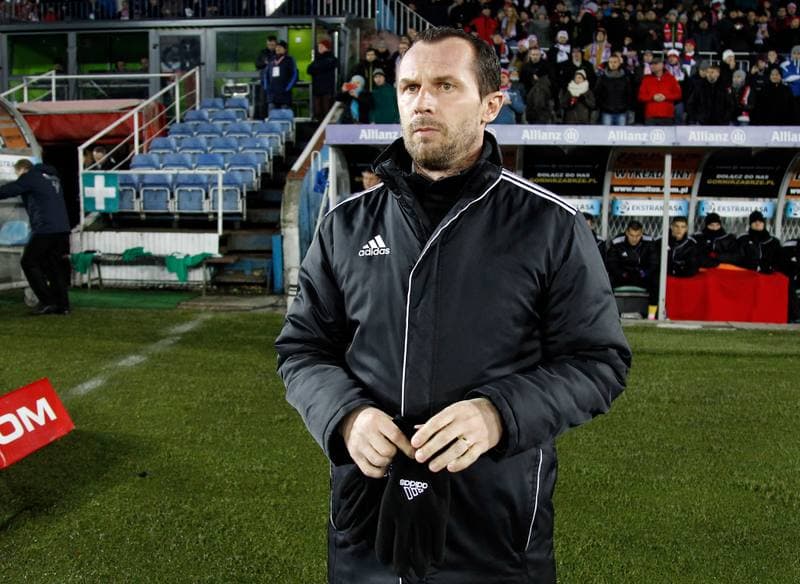 Football. PKO BP Ekstraklasa. Gornik Zabrze - Piast Gliwice. 01.12.2015