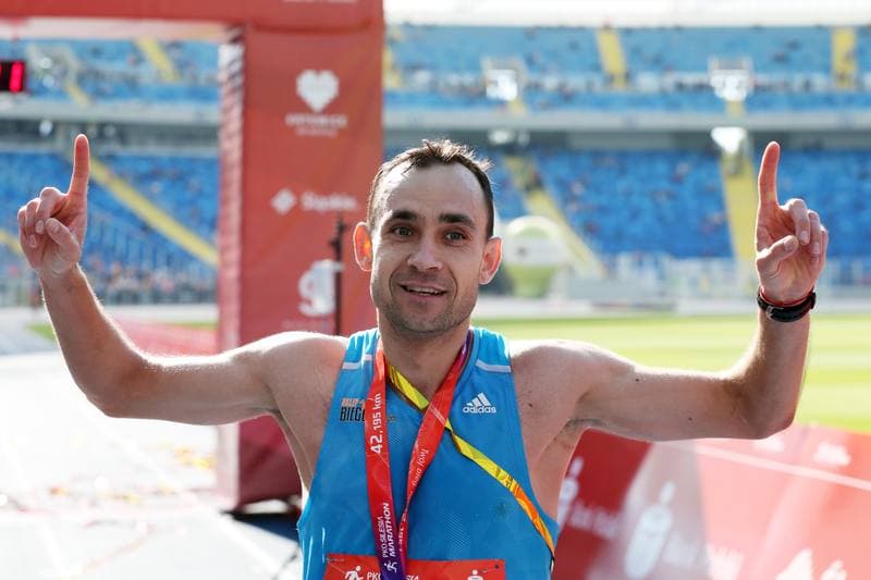 Athletics. PKO Silesia Marathon. Wojciech Saluga - Damian Pieterczyk. 01.10.2017