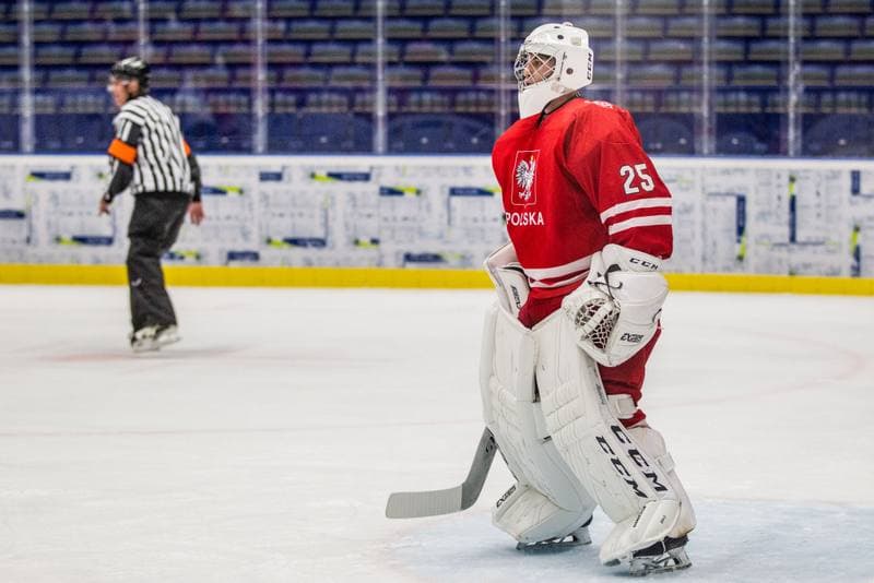 Ice Hockey. Friendly Match. Poland U20 - HK Nitra. 16.08.2019