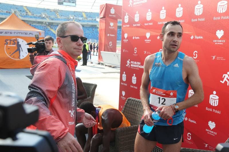 Athletics. PKO Silesia Marathon. Wojciech Saluga - Damian Pieterczyk. 01.10.2017