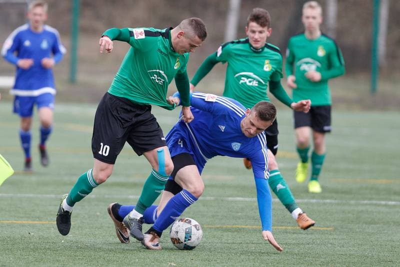 Football. Centralna Liga Juniorow. Ruch Chorzow - GKS Belchatow. 10.03.2019