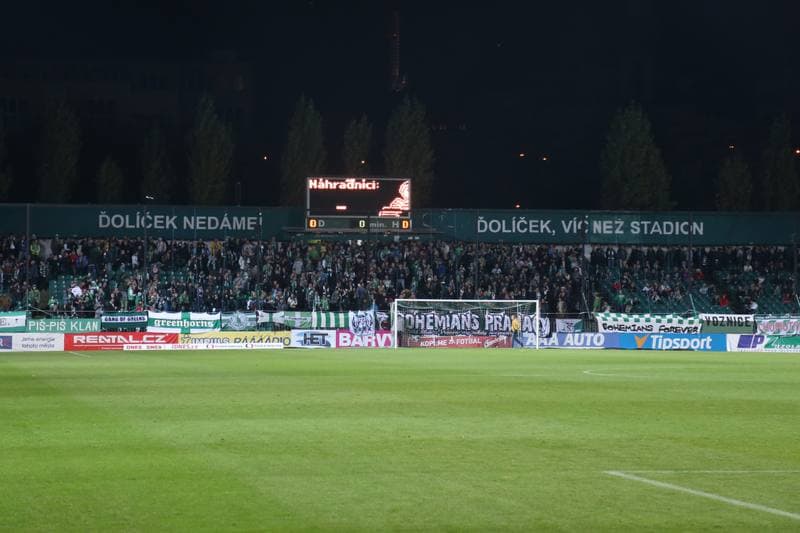 Football. HET Liga. Bohemians 1905 Praha - Banik Ostrava. 13.10.2017