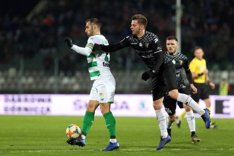 Football. Lotto Ekstraklasa. Zaglebie Sosnowiec - Lechia Gdansk. 16.03.2019