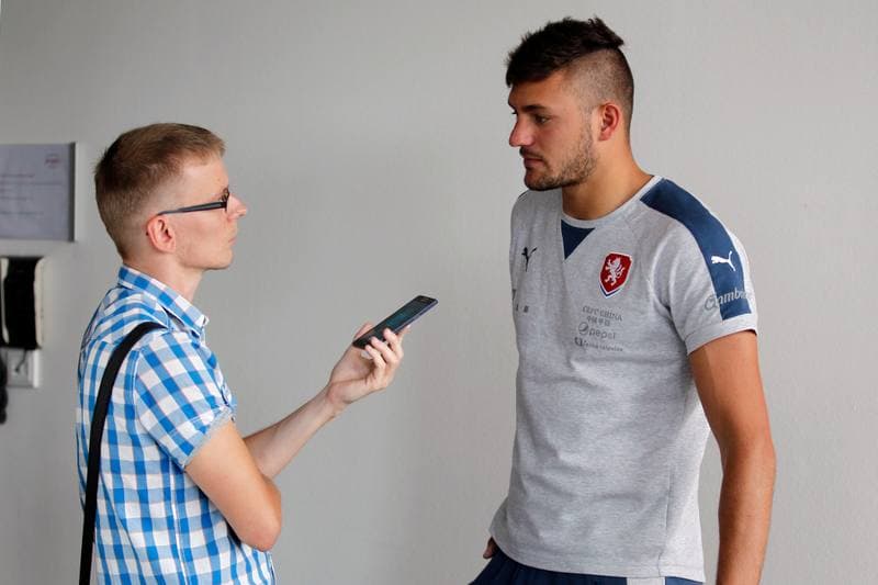 Football. Czech Republic. Media Day. 19.06.2017