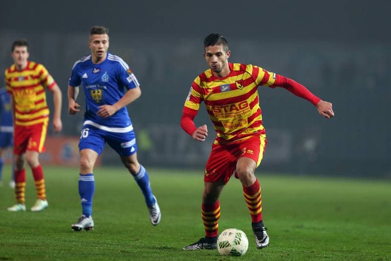 Football. Lotto Ekstraklasa. Ruch Chorzow - Jagiellonia Bialystok. 26.11.2016