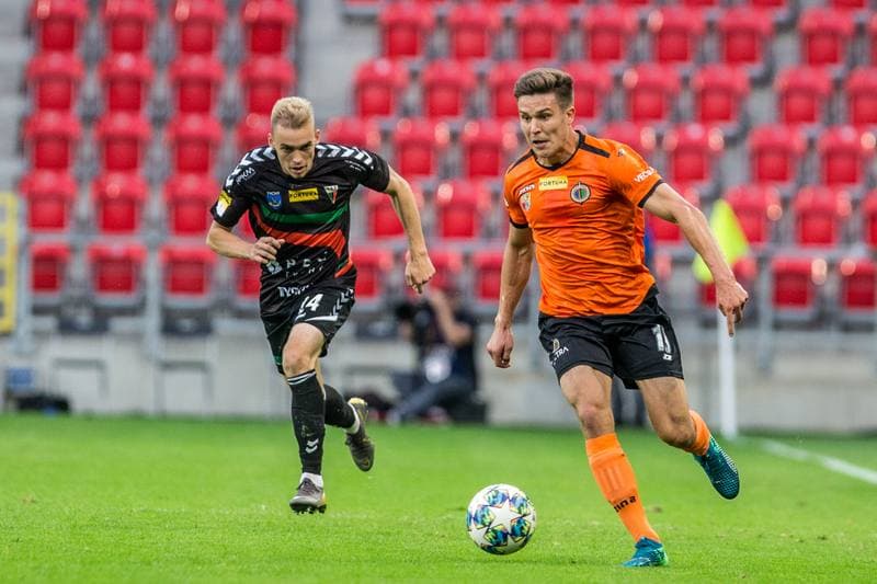 Football. Fortuna I Liga. GKS Tychy - Chrobry Glogow. 21.08.2019